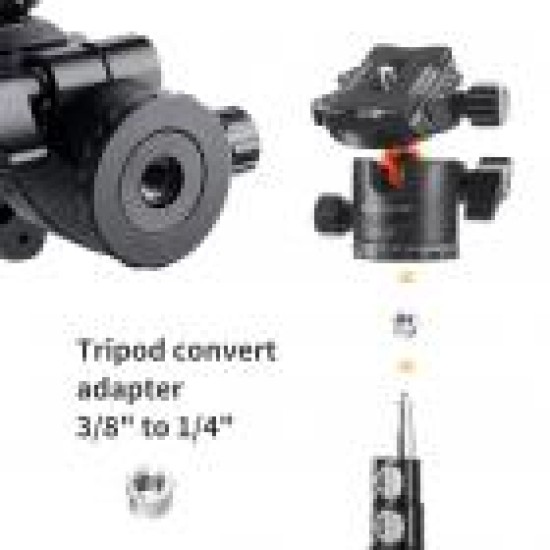 K&F Concept Metal Tripod Ball Head